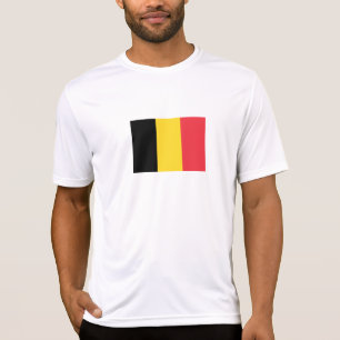 Patriotic Belgium Flagga T Shirt