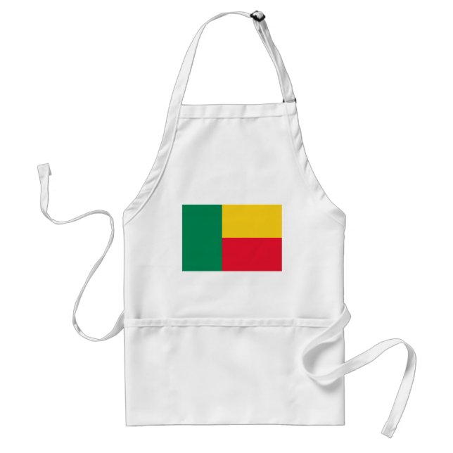 Patriotic Benin Flagga Förkläde (Framsidan)