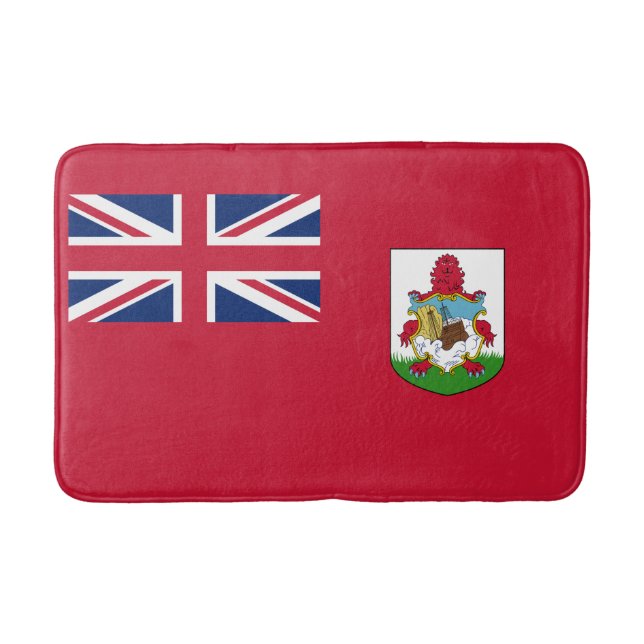 Patriotic Bermuda Flagga Badrumsmatta (Framsidan)