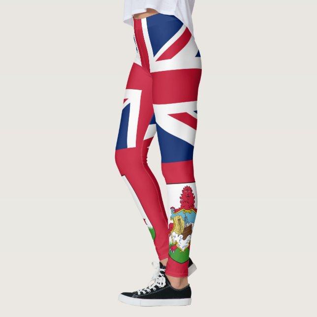 Patriotic Bermuda Flagga Leggings (Vänster)