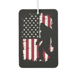 Patriotic Bigfoot – American Flag Sasquatch