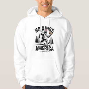 Patriotic Bigfoot Tosses Krona Hoodie