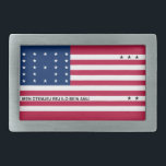 Patriotic Bikini Afee Flagga Bälte Buckle<br><div class="desc">Patriotic flagga av Bikini Afee.</div>