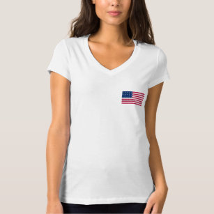 Patriotic Bikini Afee Flagga T Shirt