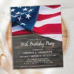 Patriotic Birthday American Flagga Budget Investig Vykort<br><div class="desc">USA Amerikanska Flagga Födelsedagsfest inbjudan. Vänner i inbjudan och familj till din patriotiska födelsedagskalender med dessa moderna amerikanska Flagga inbjudningar. Anpassa den här amerikanska flagga-inbjudan med information om evenemanget, namn och party. Se vår samling för matchande patriotiska födelsedagspresenter, party favors och artiklar. COPYRIGHT © 2021 Judy Burrows, Black Hund Art...</div>