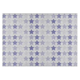 Patriotic Blue Ombre Stars