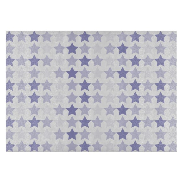 Patriotic Blue Ombre Stars (Framsidan)