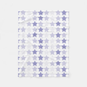 Patriotic Blue Ombre Stars Fleecefilt
