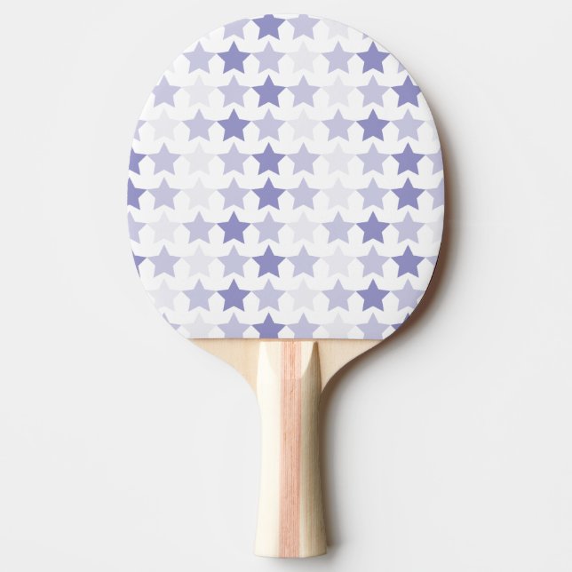 Patriotic Blue Ombre Stars Pingisracket (Framsidan)