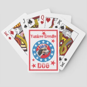 Patriotic Bluetick Spel Kort