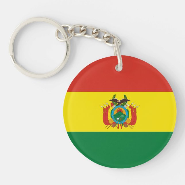 Patriotic Bolivia Flagga (Framsidan)