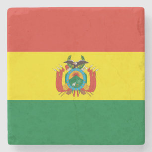 Patriotic Bolivia Flagga Stenunderlägg