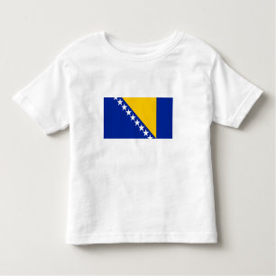 Patriotic Bosnien och Hercegovina Flagga T Shirt