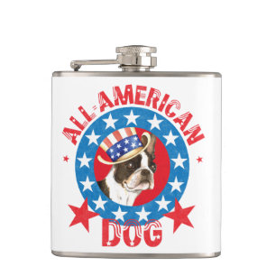 Patriotic Boston Terrier Fickplunta
