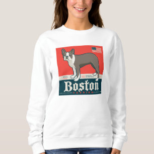Patriotic Boston Terrier T Shirt