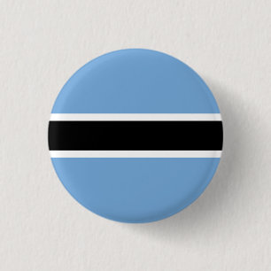 Patriotic Botswana Flagga Button Knapp