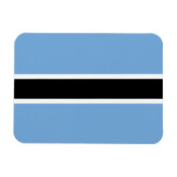 Patriotic Botswana Flagga