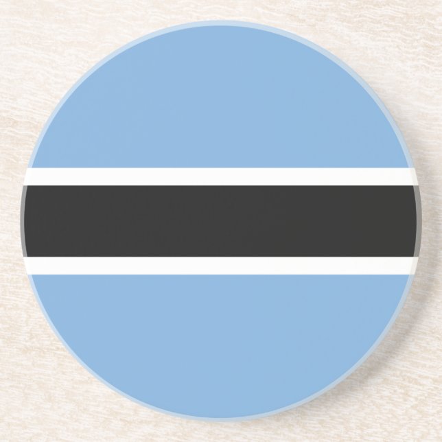 Patriotic Botswana Flagga Underlägg (Framsidan)