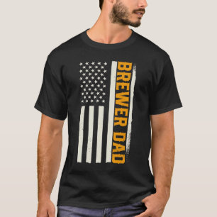 Patriotic Brew Brewmaster Brewer D T Shirt
