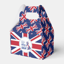 Patriotic BREXIT Union Jack Presentaskar