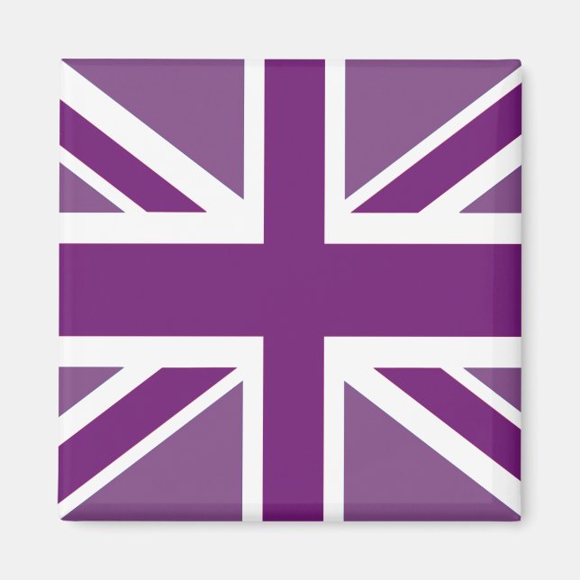 Patriotic British Union Jack Flagga Magnet (Framsidan)