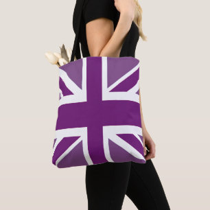 Patriotic British Union Jack Flagga Tygkasse