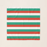 Patriotic Bulgariska Flagga Sjal<br><div class="desc">Bulgariens nationella flagga.</div>