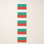 Patriotic Bulgariska Flagga Sjal<br><div class="desc">Bulgariens nationella flagga.</div>