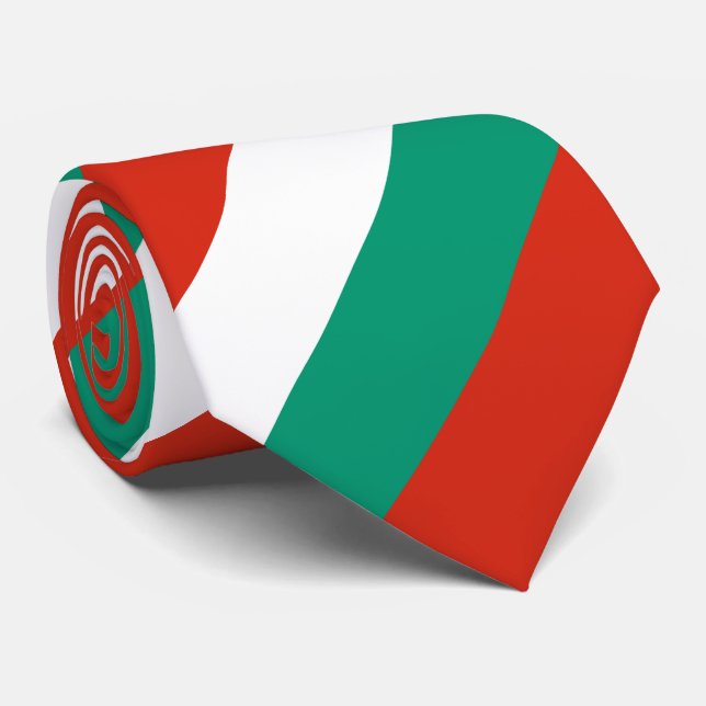 Patriotic Bulgariska Flagga Slips (Rullad)