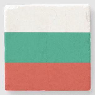 Patriotic Bulgariska Flagga Stenunderlägg