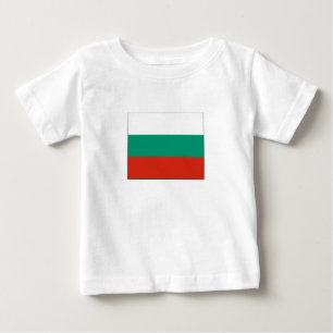 Patriotic Bulgariska Flagga T Shirt
