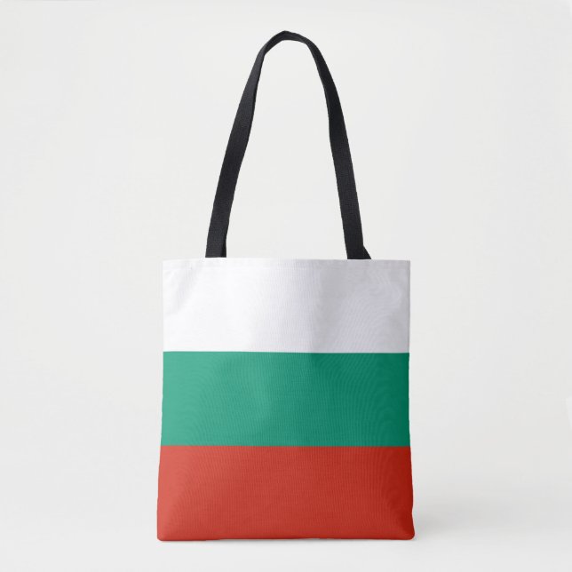 Patriotic Bulgariska Flagga Tygkasse (Framsida)