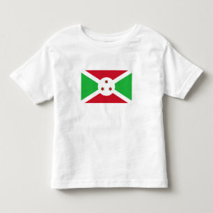 Patriotic Burundi Flagga T Shirt