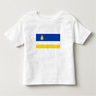 Patriotic Buryatia Flagga T Shirt