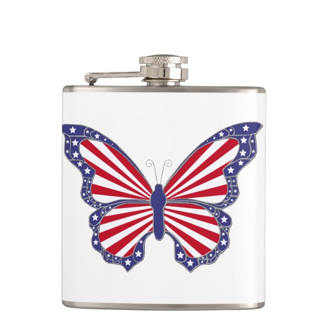 Patriotic Butterfly-kolv Fickplunta (Framsidan)