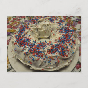 Patriotic Cake Vykort