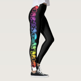 Patriotic California Statlig flagga Leggings
