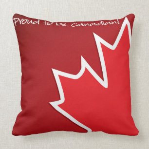 Patriotic Canada Maple Löv Kudde