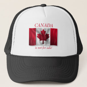 Patriotic Canadian Flagga Canada är inte till Sale Keps