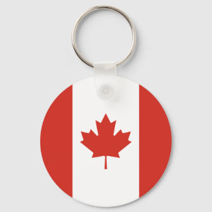 Patriotic Canadian Flagga Nyckelring