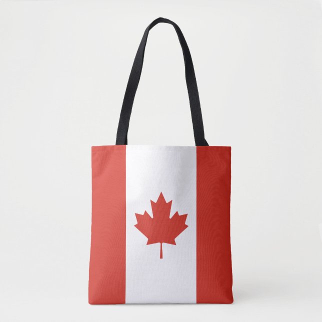 Patriotic Canadian Flagga Tygkasse (Framsida)