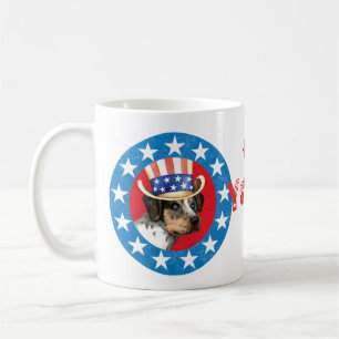 Patriotic Catahoula Kaffemugg