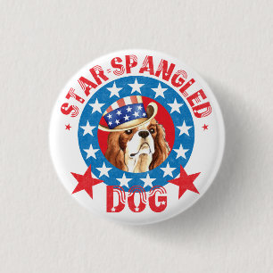 Patriotic Cavalier Kung Charles spanjor Knapp