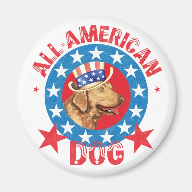 Patriotic Chessie Magnet (Framsidan)