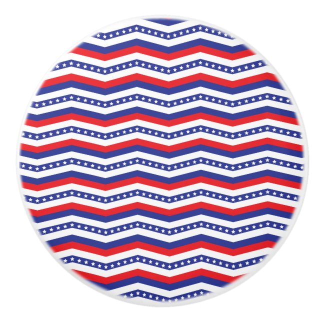 Patriotic Chevron Knopp (Framsidan)