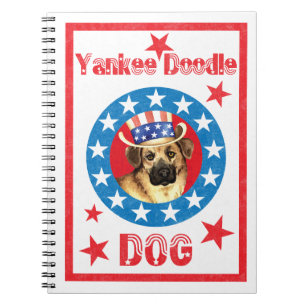 Patriotic Chinook Anteckningsbok Med Spiral