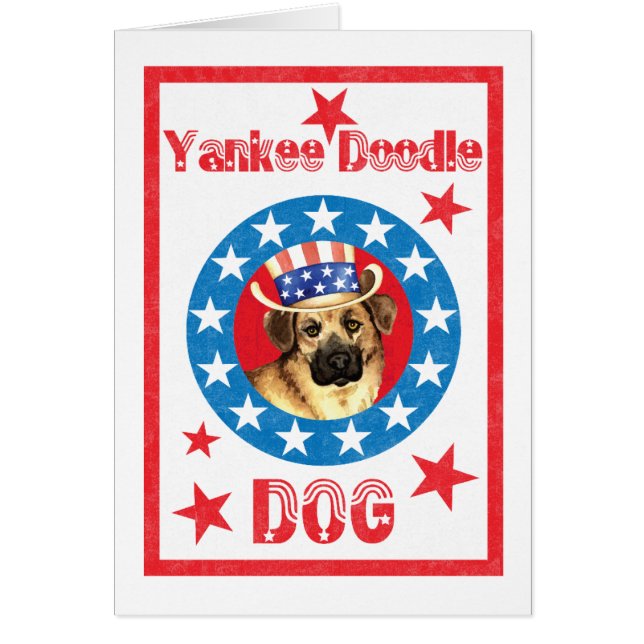 Patriotic Chinook Greeting Card Hälsningskort (Framsidan)