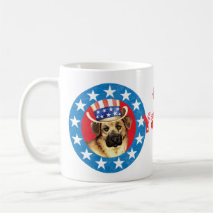Patriotic Chinook Kaffemugg
