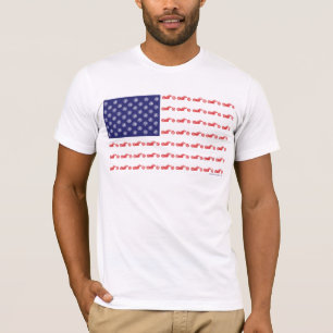 Patriotic Chooper Bike T Shirt