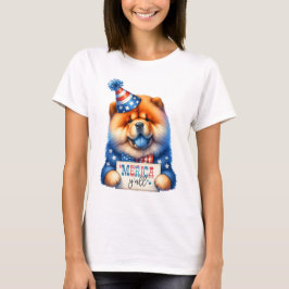 Patriotic Chow Chow 'Merica Y'all T Shirt